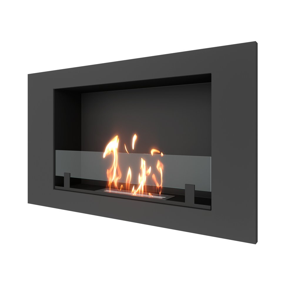 Биокамин встраиваемый SteelHeat LONG 900 LITE 