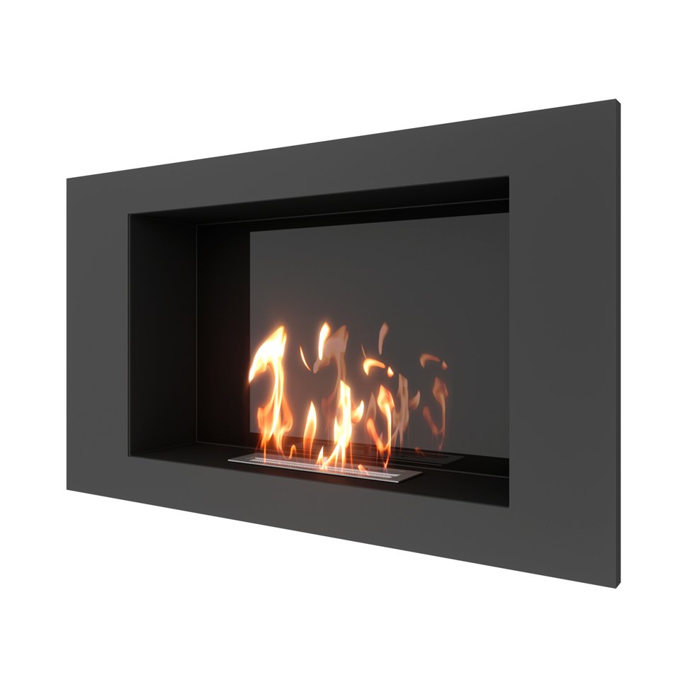 Биокамин встраиваемый SteelHeat LONG 900 LITE 