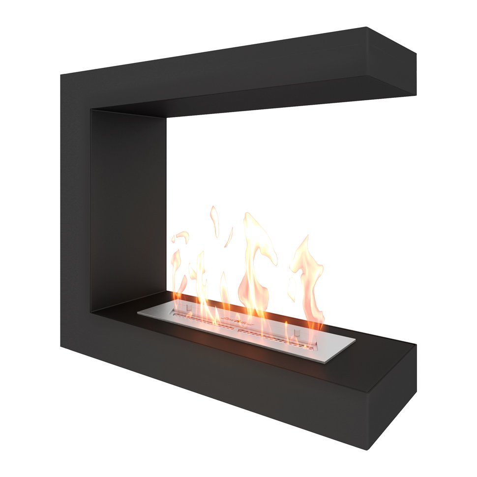 Биокамин торцевой SteelHeat ONE 600 