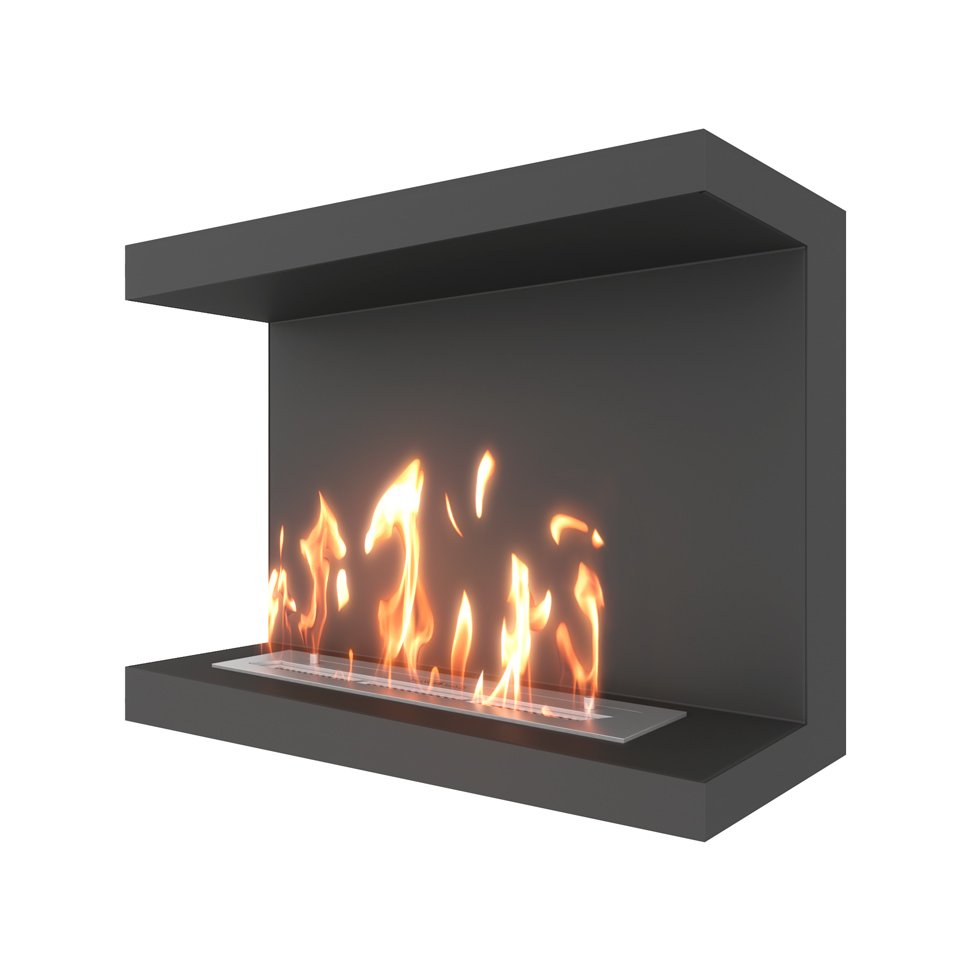 Биокамин фронтальный SteelHeat ONE 800 