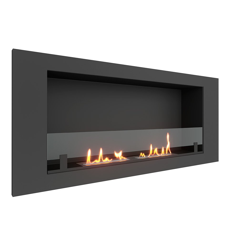 Биокамин встраиваемый SteelHeat LONG 1200 LITE 