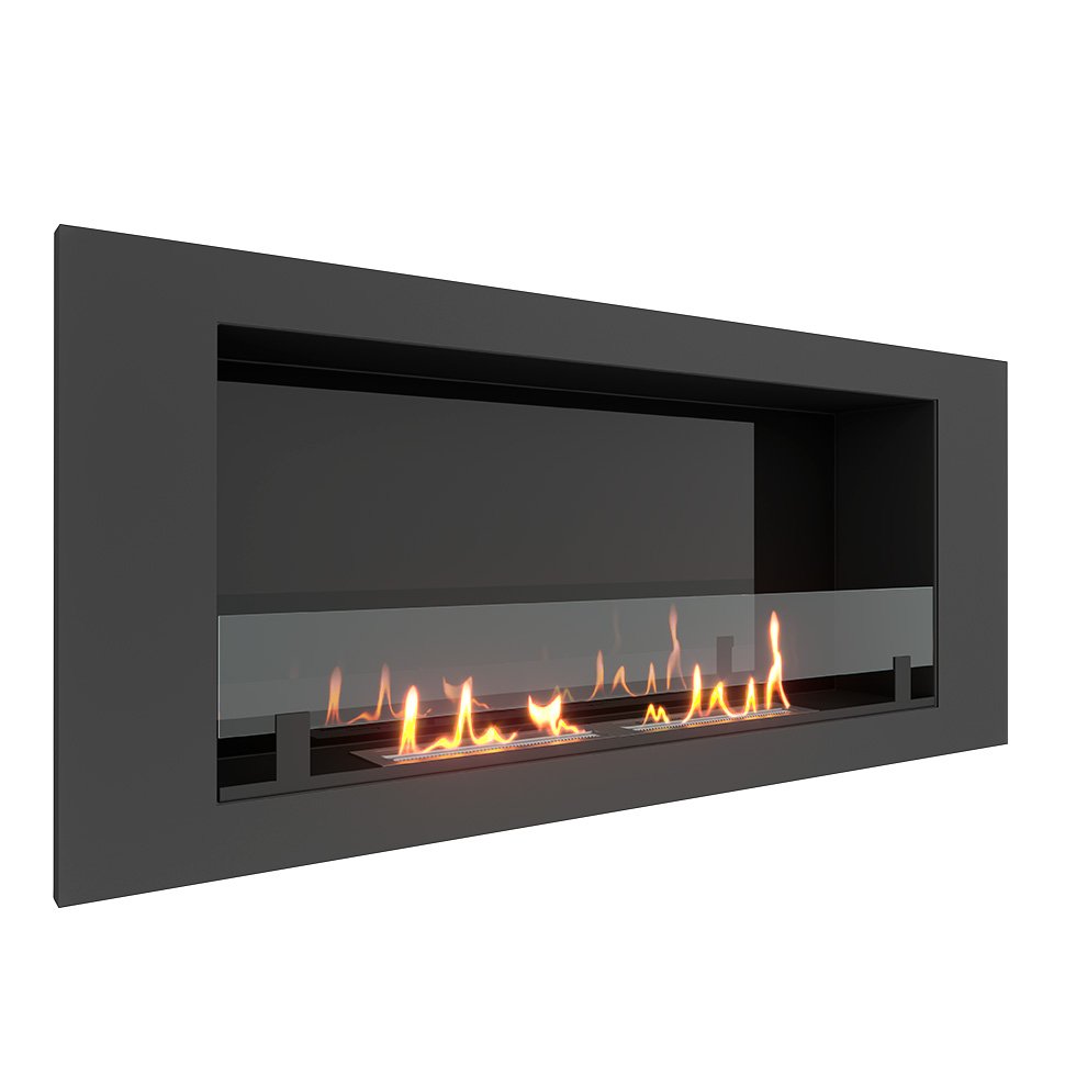 Биокамин встраиваемый SteelHeat LONG 1200 LITE 