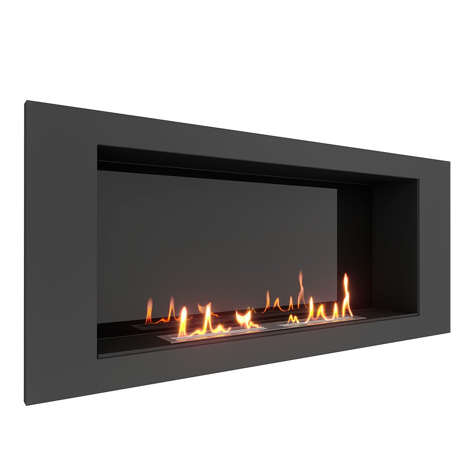 Биокамин встраиваемый SteelHeat LONG 1200 LITE 