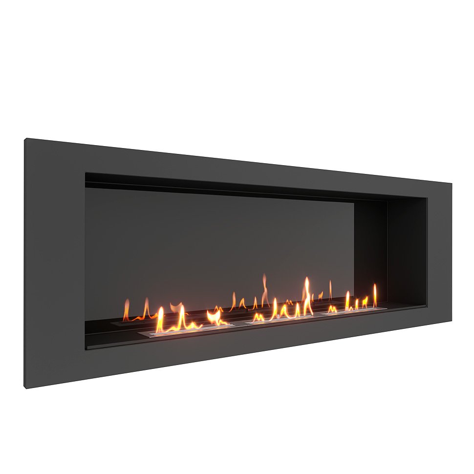 Биокамин встраиваемый SteelHeat LONG 1500 LITE 