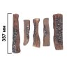 Керамические дрова для биокамина SteelHeat Большой костер (5 шт) 