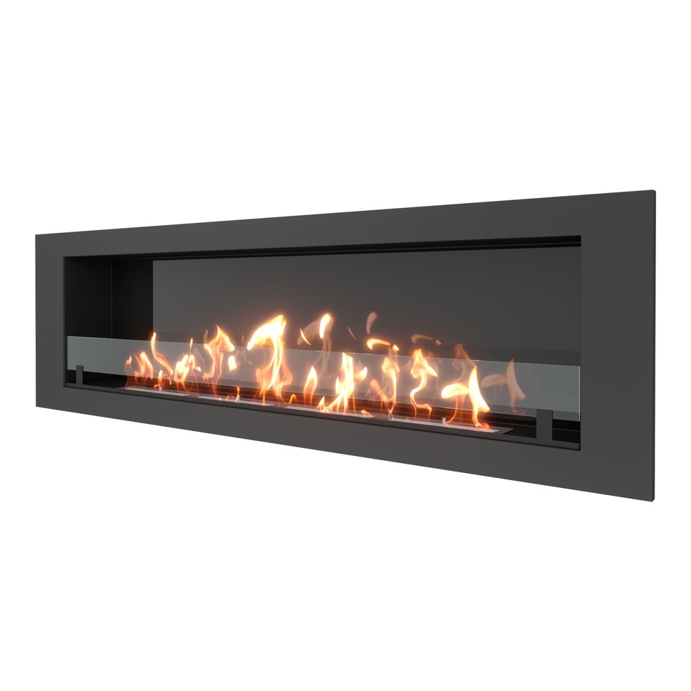 Биокамин встраиваемый SteelHeat LONG 1800 LITE 