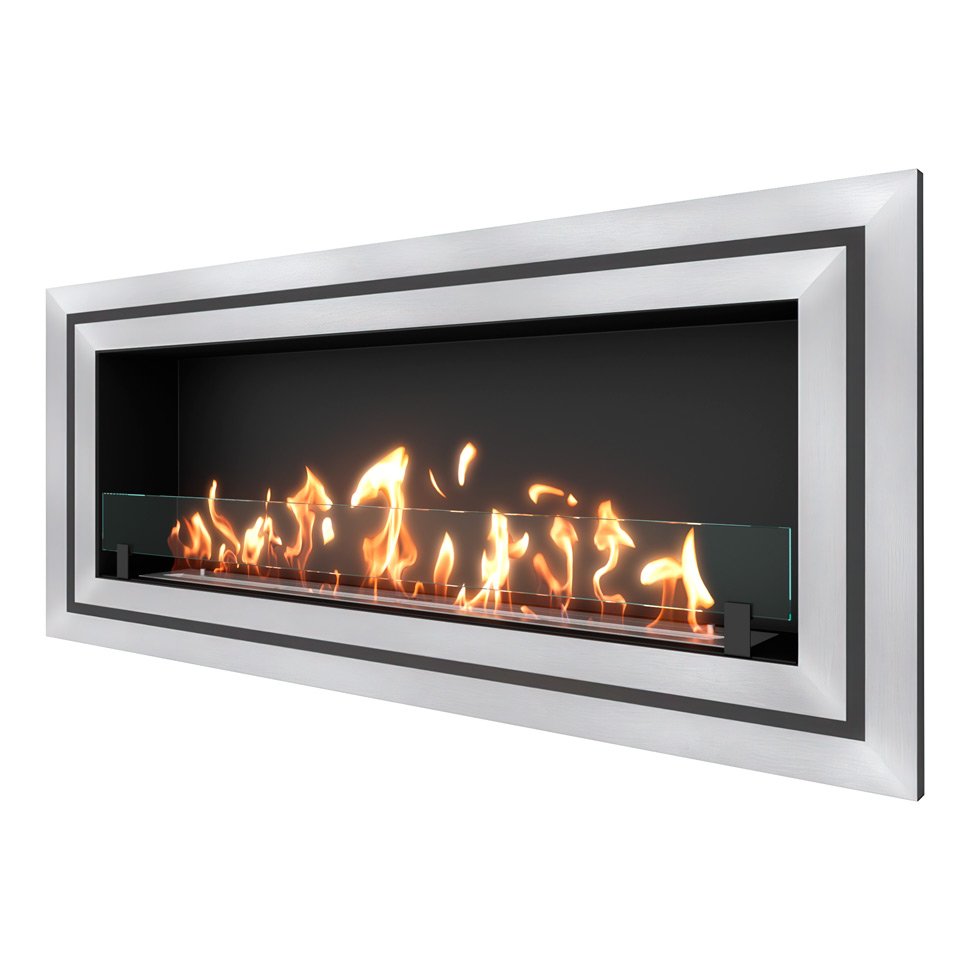 Биокамин встраиваемый SteelHeat GRAND-D 1500 XL 