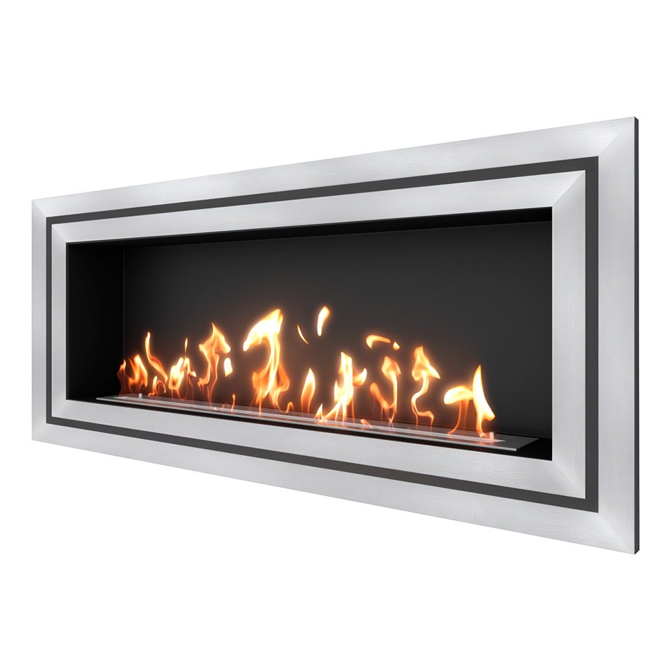 Биокамин встраиваемый SteelHeat GRAND-D 1500 XL 