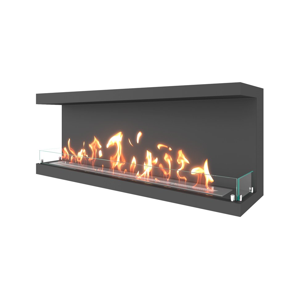 Биокамин фронтальный SteelHeat ONE 1400 