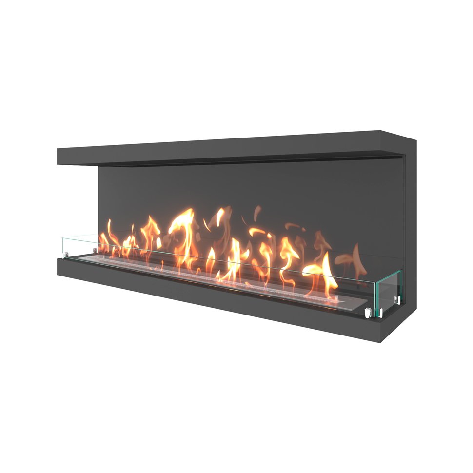 Биокамин фронтальный SteelHeat ONE 1400 