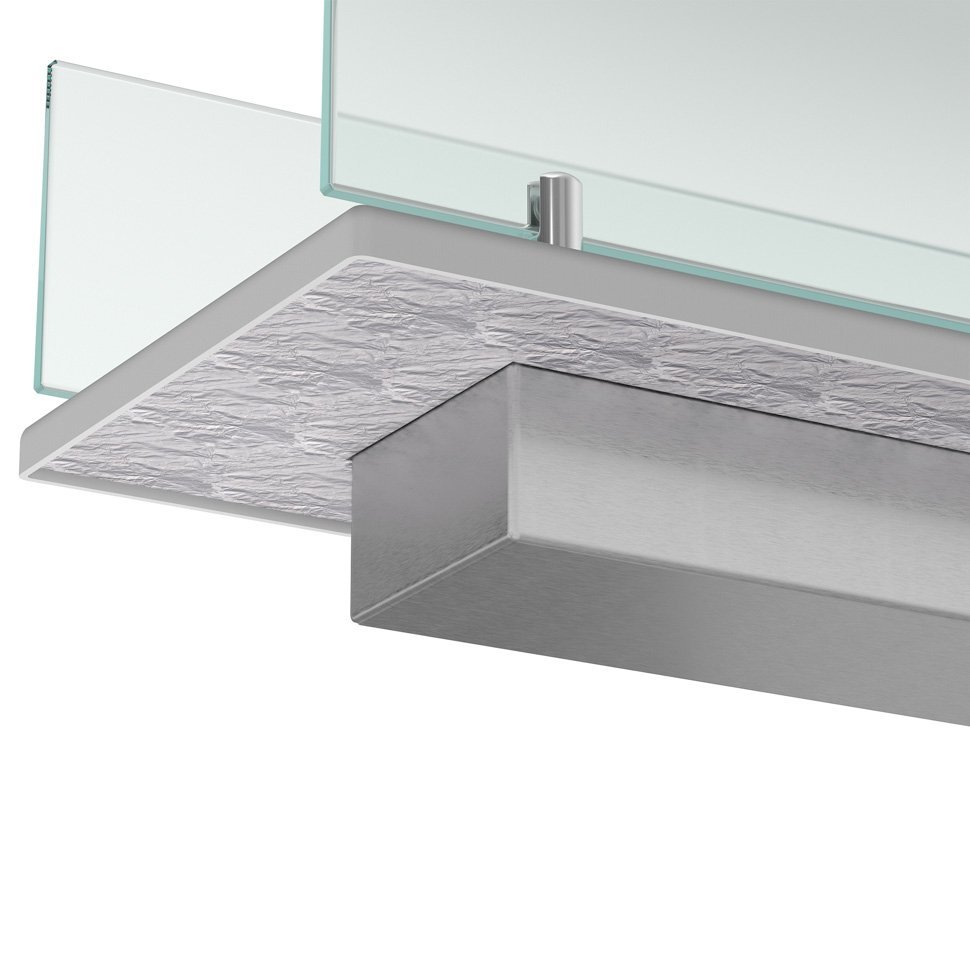 Биокамин встраиваемый в тумбу Steelheat Stand 900 белый 