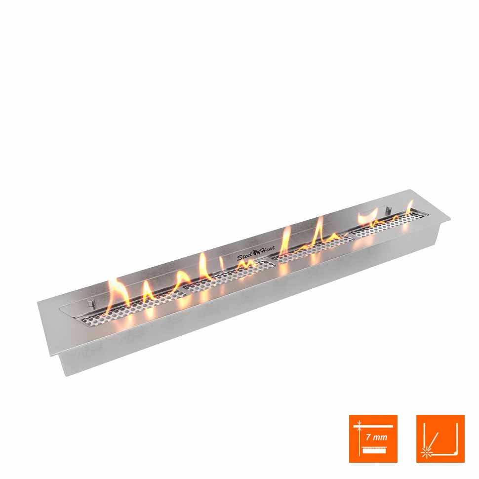 Биокамин SteelHeat WALL GRAND 1200 белый 