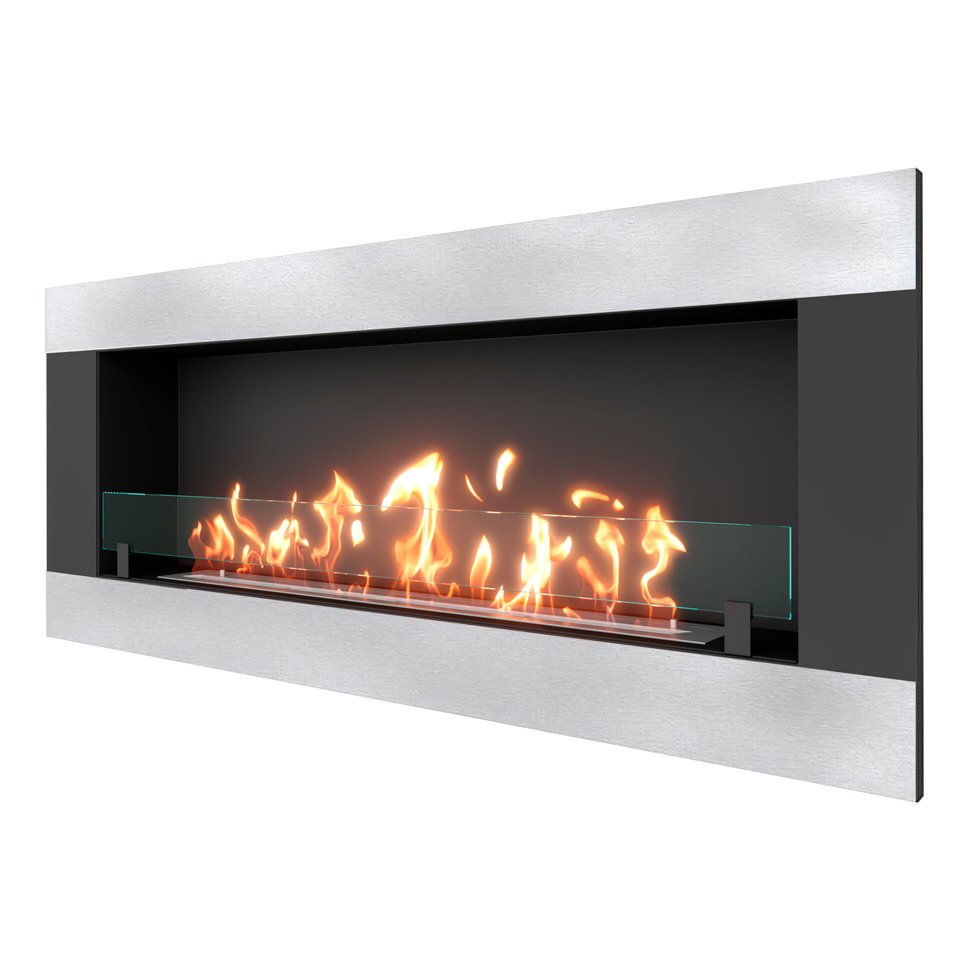 Биокамин встраиваемый SteelHeat GRAND-H 1500 