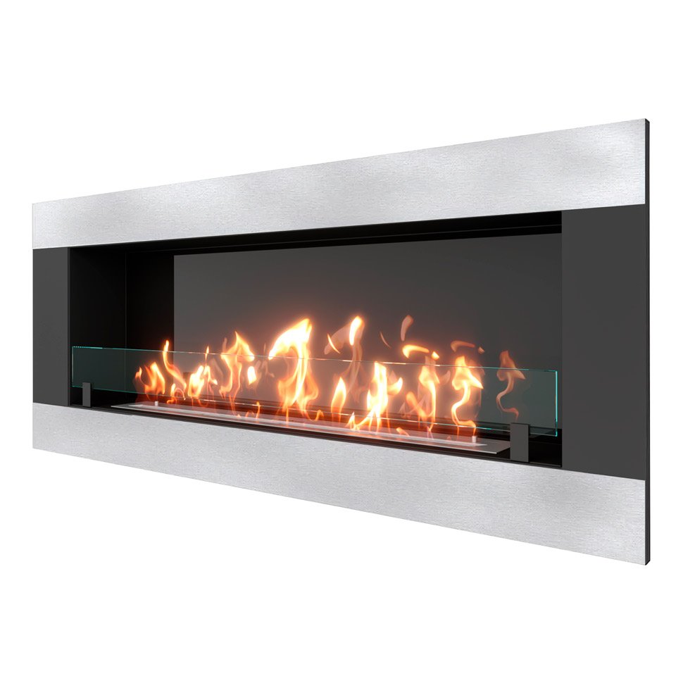 Биокамин встраиваемый SteelHeat GRAND-H 1500 