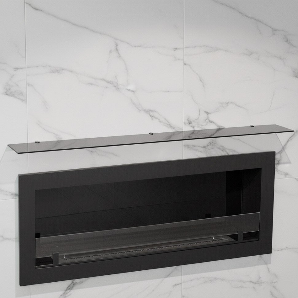 Стеклянная полка для биокамина Bronze 1800 