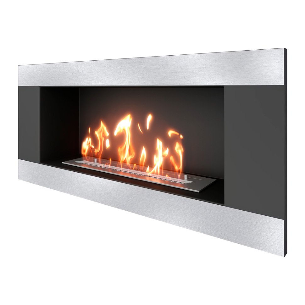 Биокамин встраиваемый SteelHeat LONG-H 900 Small 