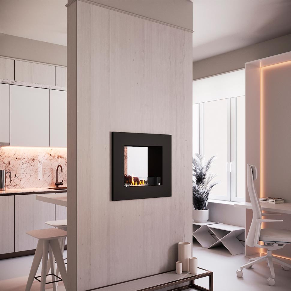 Биокамин сквозной SteelHeat GRAND 700 