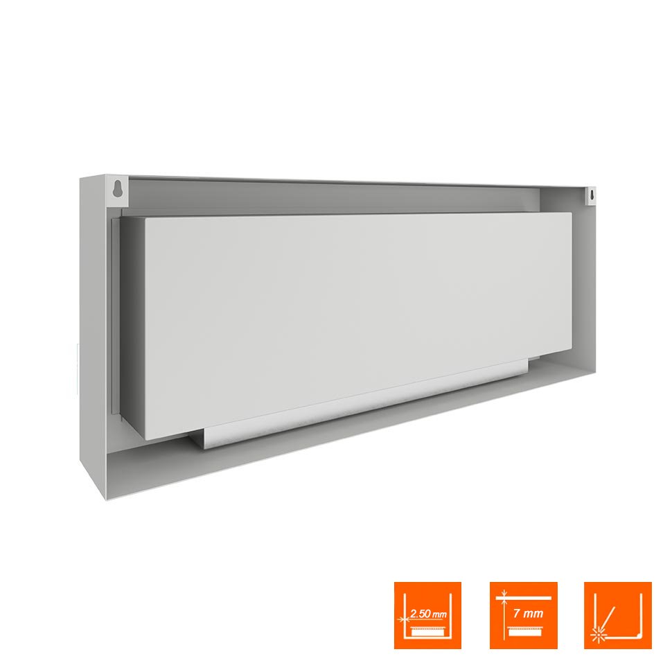 Биокамин SteelHeat WALL ONE 1400 белый