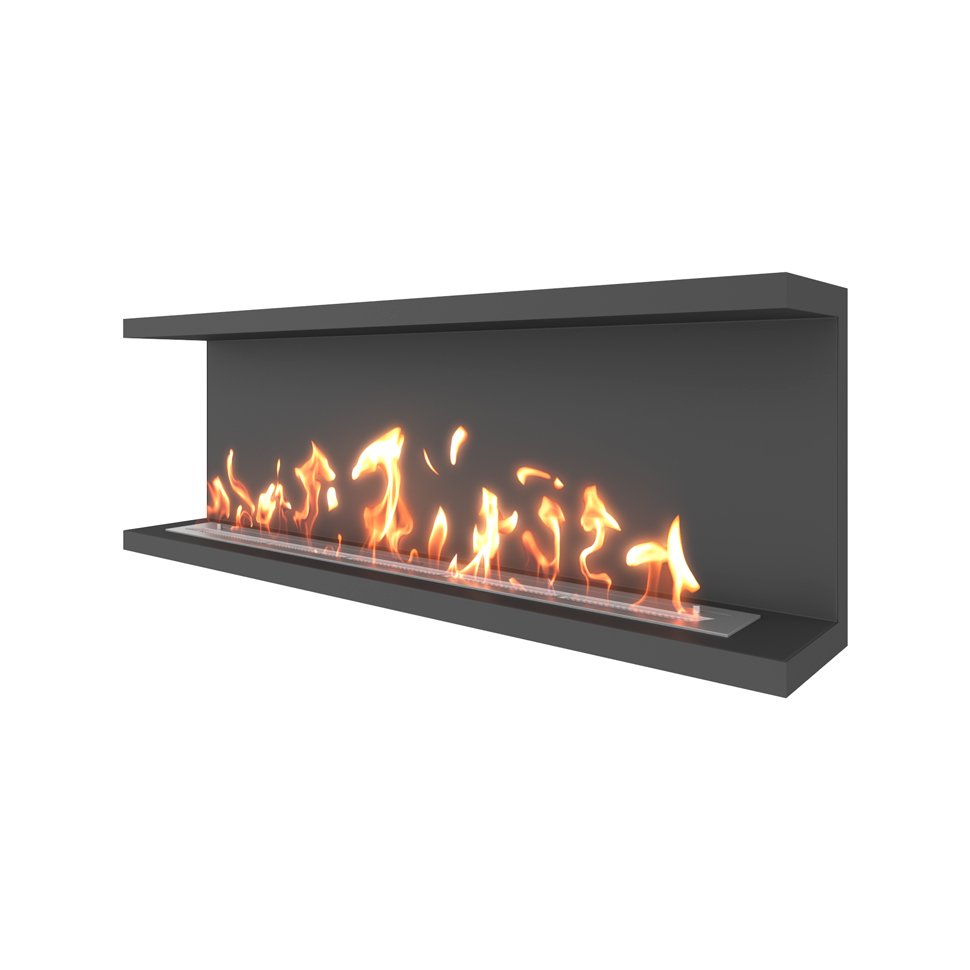 Биокамин фронтальный SteelHeat Leader 1400 