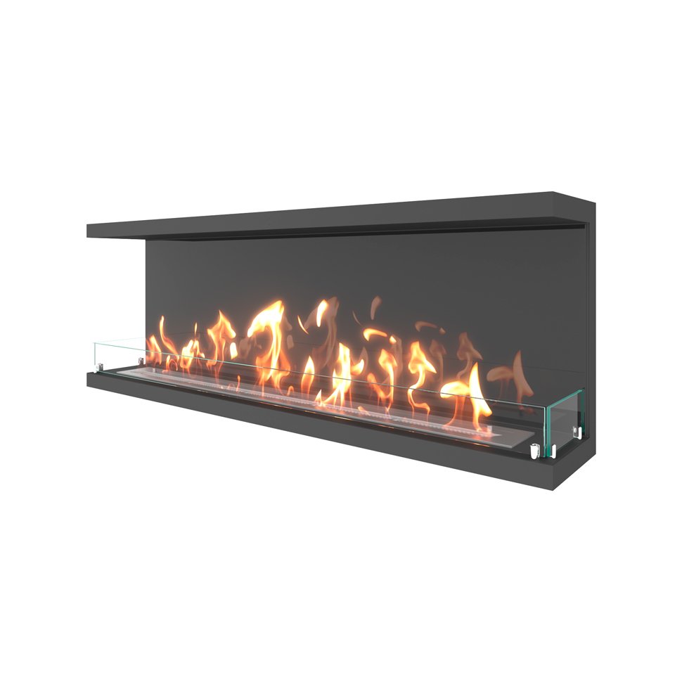 Биокамин фронтальный SteelHeat Leader 1400 