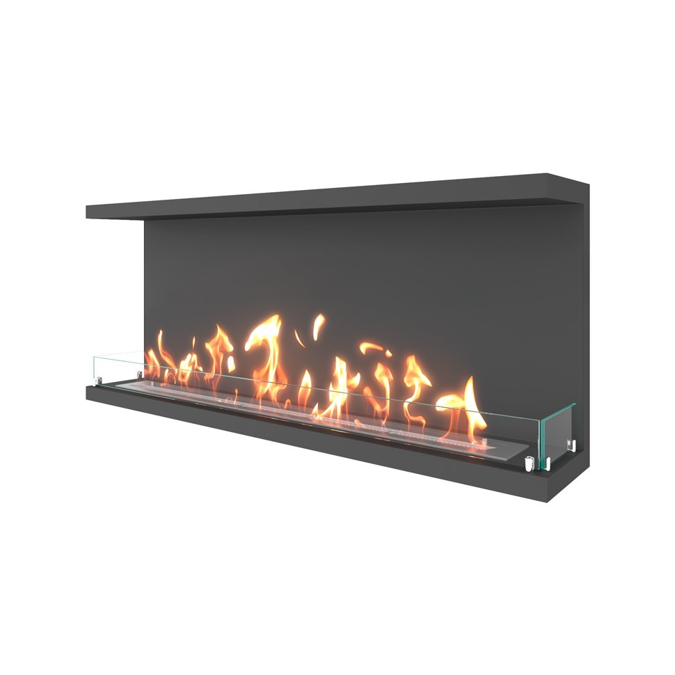 Биокамин фронтальный SteelHeat Leader 1300 