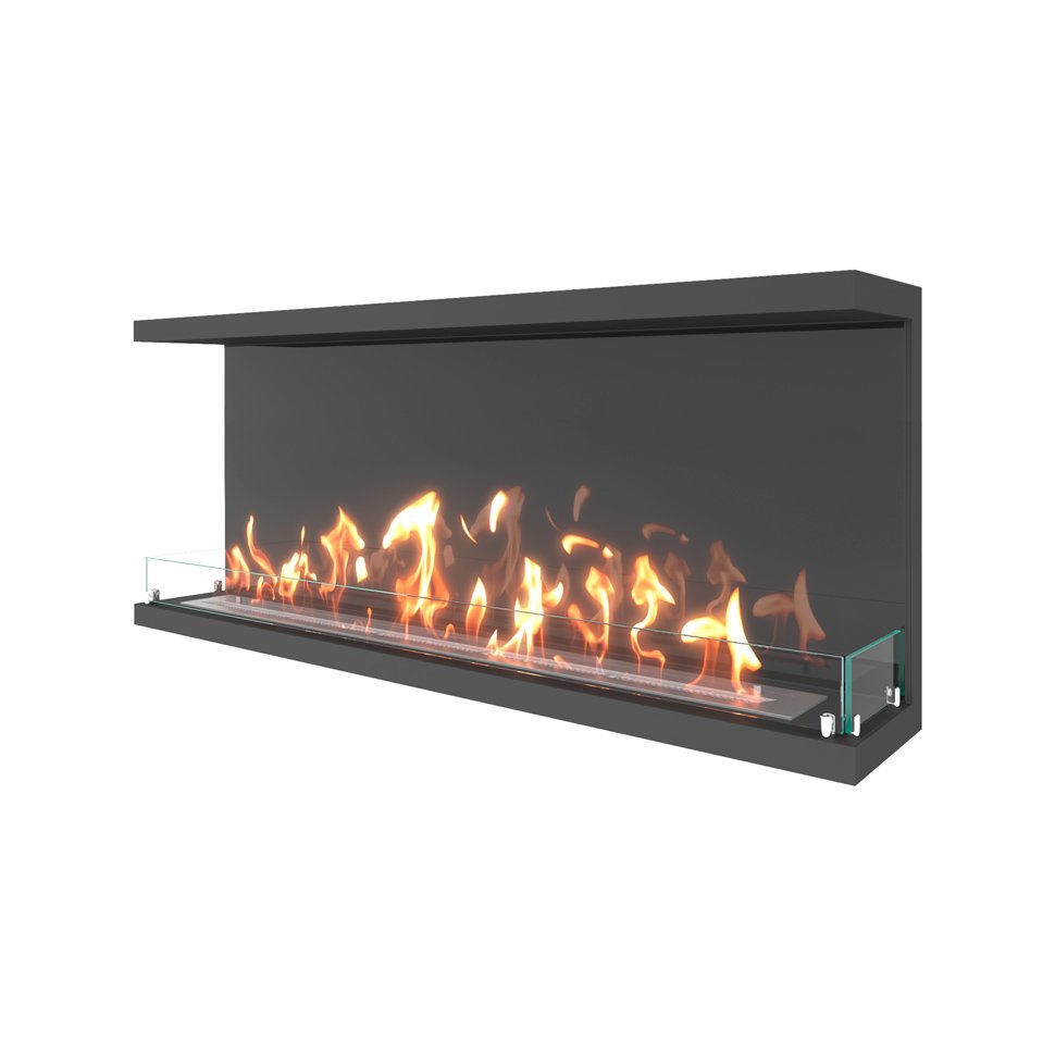 Биокамин фронтальный SteelHeat Leader 1300 