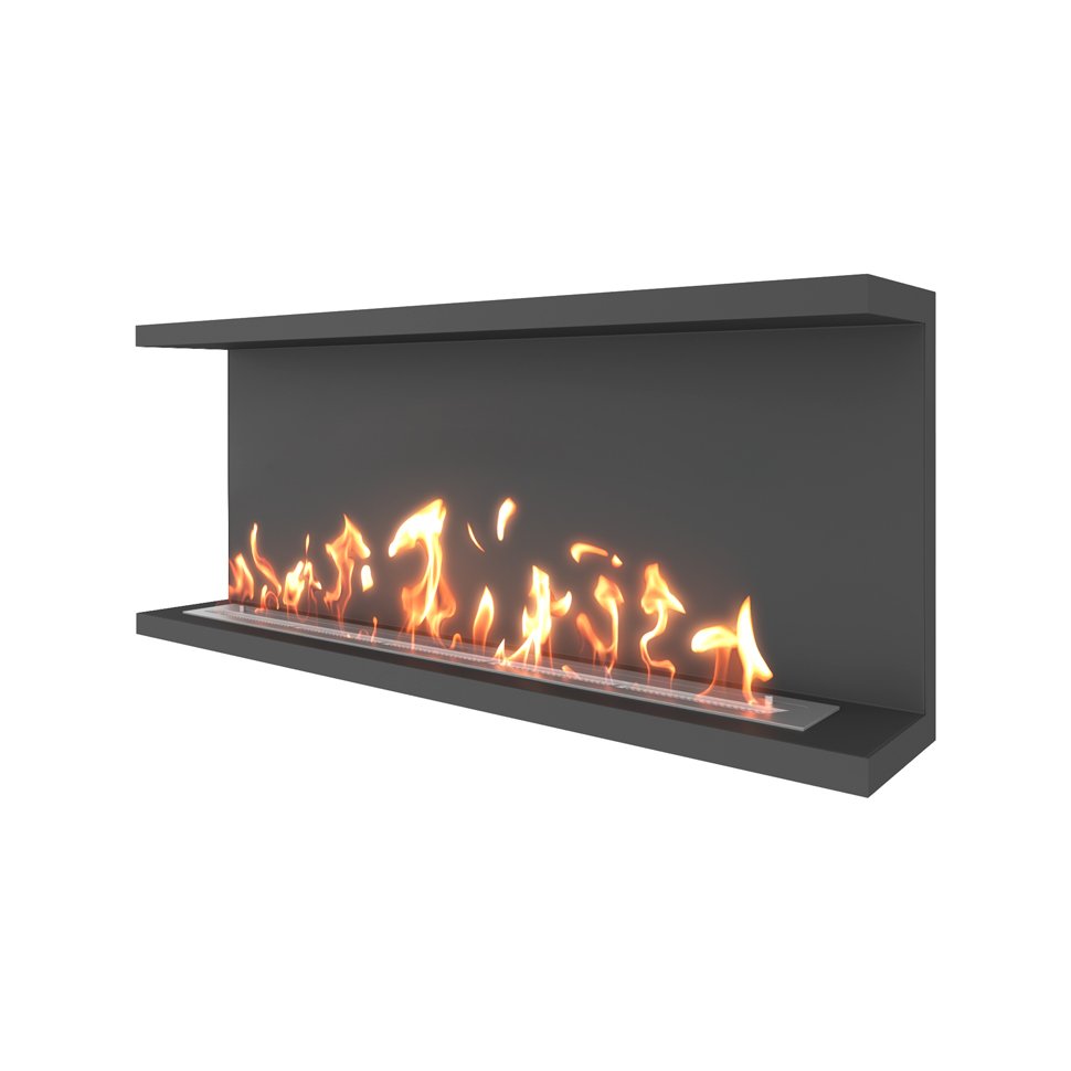 Биокамин фронтальный SteelHeat Leader 1300 