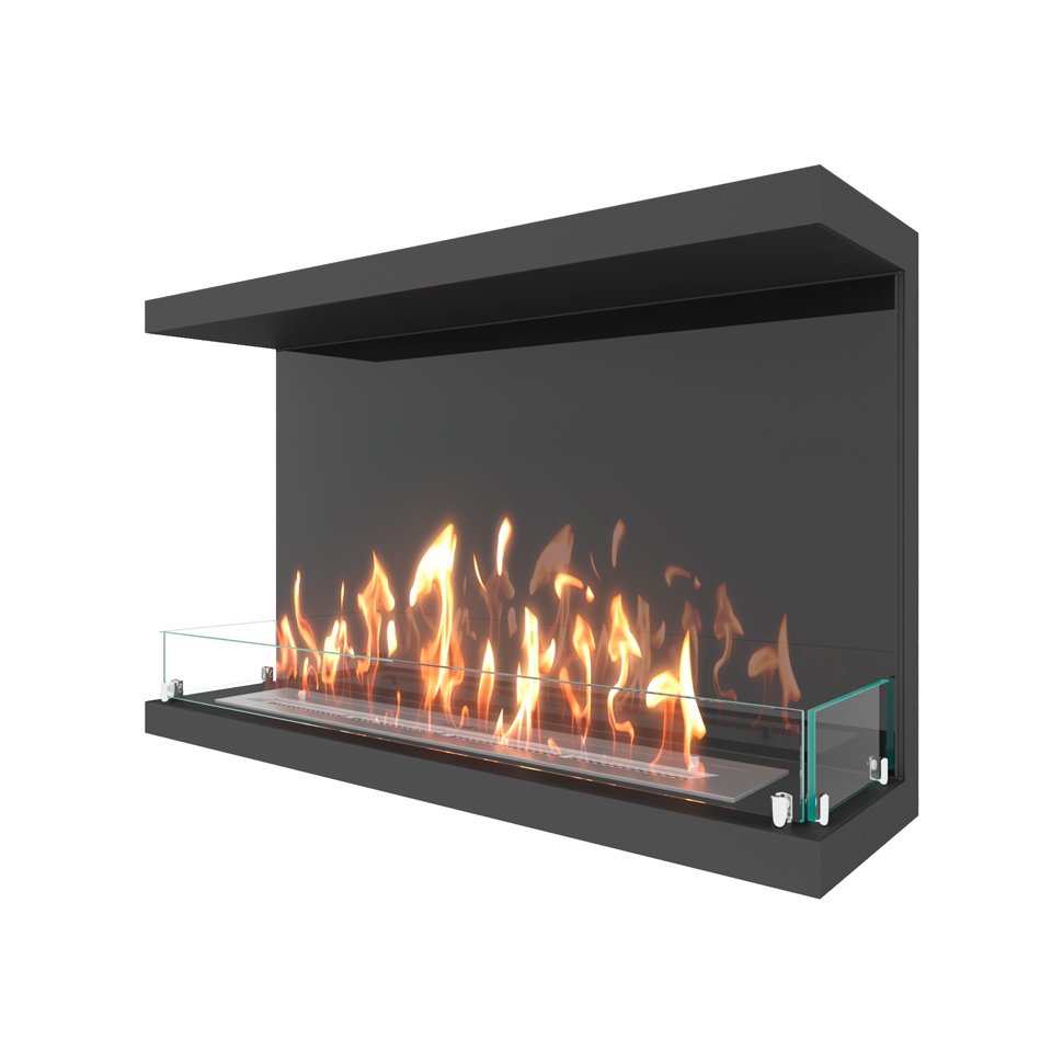 Биокамин фронтальный SteelHeat Leader 900 