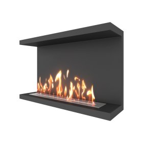 Биокамин фронтальный SteelHeat Leader 900