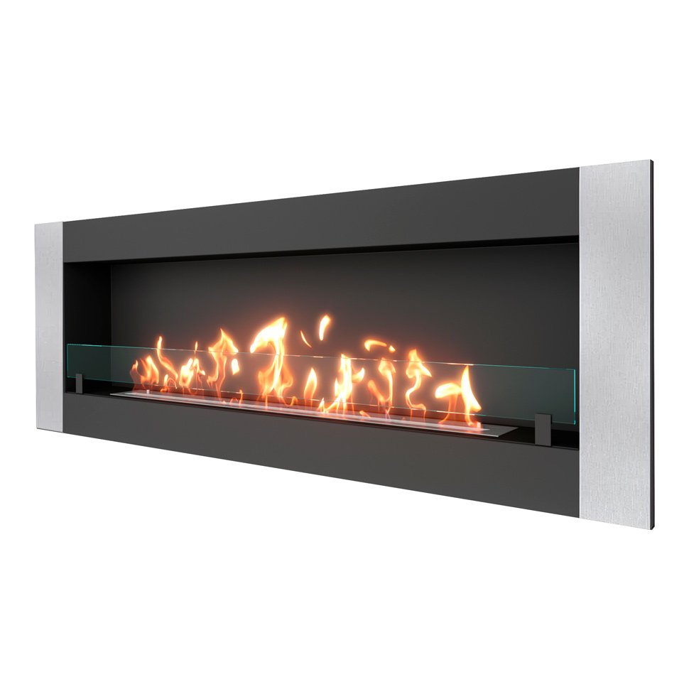 Биокамин встраиваемый SteelHeat GRAND-V 1800 