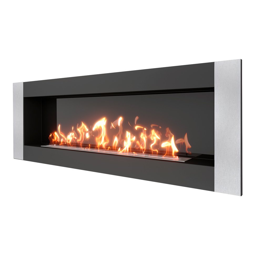 Биокамин встраиваемый SteelHeat GRAND-V 1800 