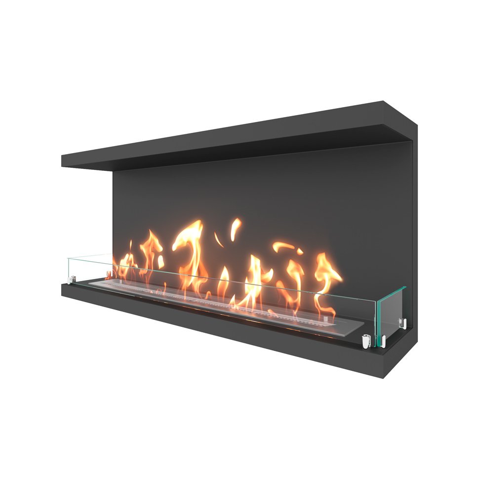 Биокамин фронтальный SteelHeat Leader 1200 