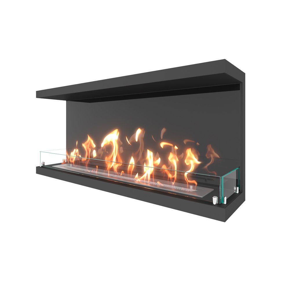 Биокамин фронтальный SteelHeat Leader 1200 