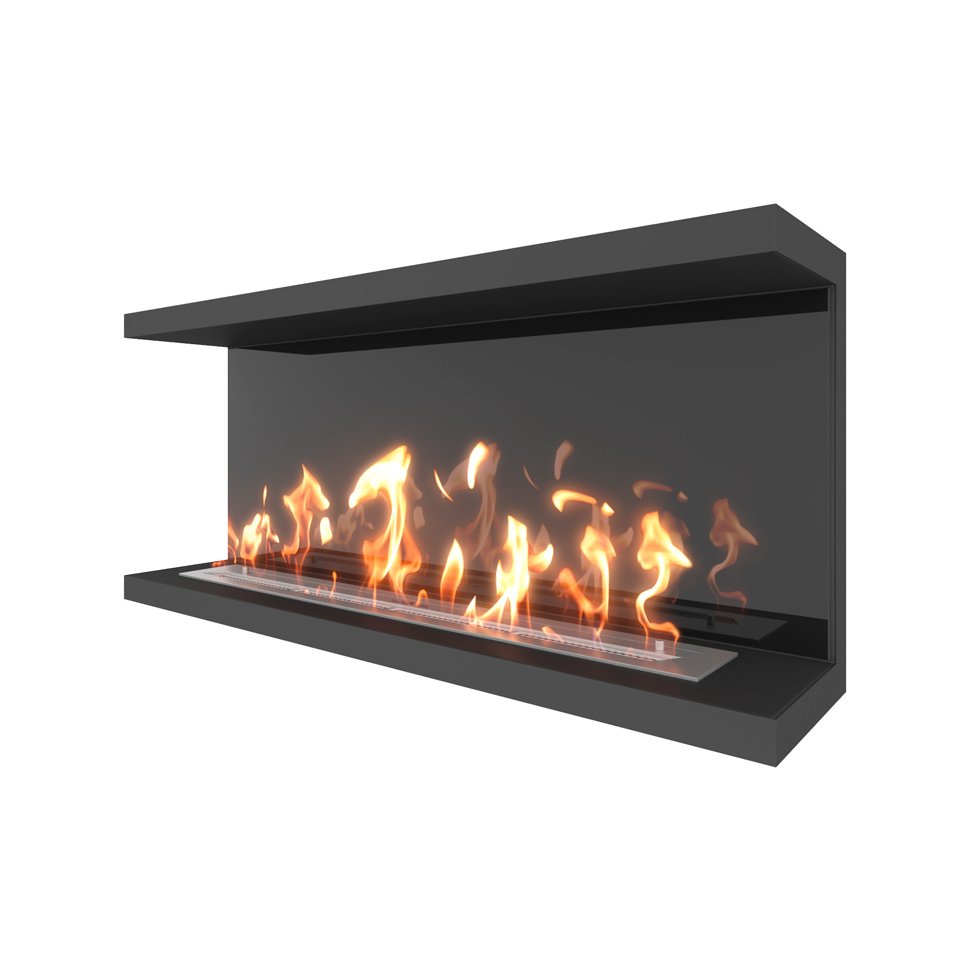 Биокамин фронтальный SteelHeat Leader 1200 