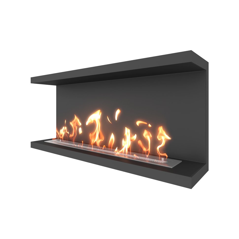 Биокамин фронтальный SteelHeat Leader 1200 