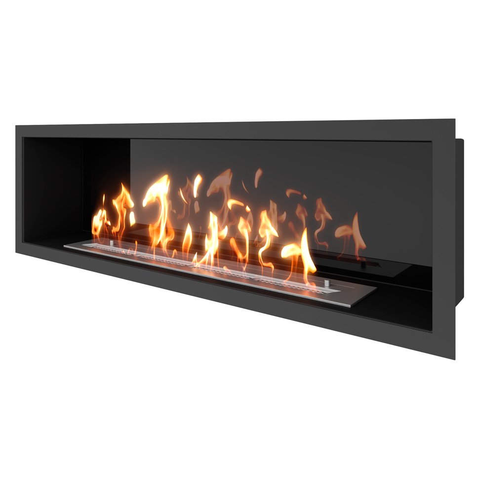 Биокамин встраиваемый SteelHeat LEADER 1000 Small 