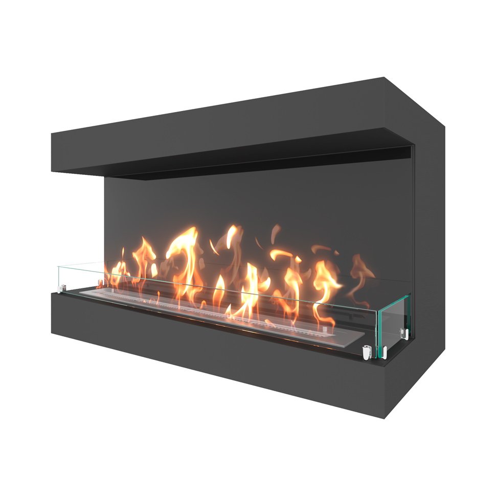 Биокамин фронтальный SteelHeat GRAND 1200 