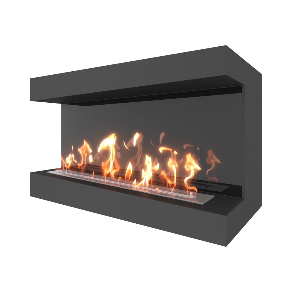 Биокамин фронтальный SteelHeat GRAND 1200 