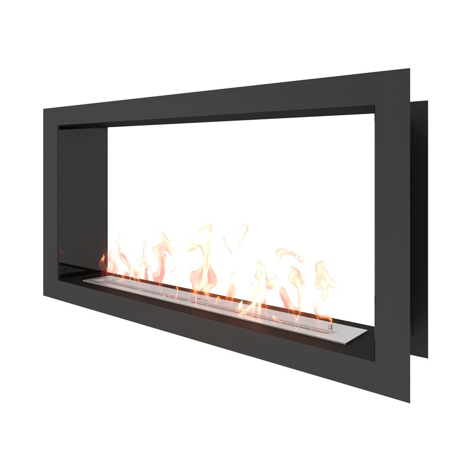 Биокамин сквозной SteelHeat ONE 1100 