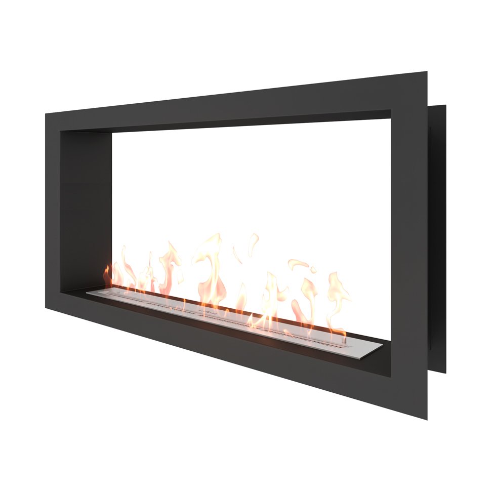 Биокамин сквозной SteelHeat ONE 1100 